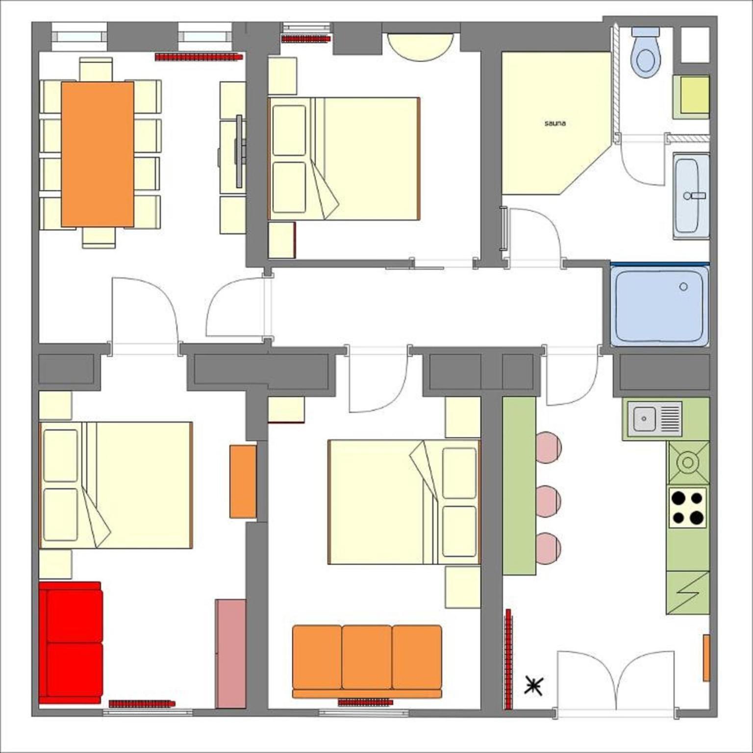 Brooklyn Sauna Apt By Ruterra ปราก ภายนอก รูปภาพ